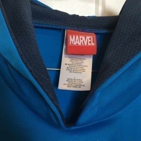 Captain America boys size large Marvel hoodie sweatshirt - Picture 5 of 8